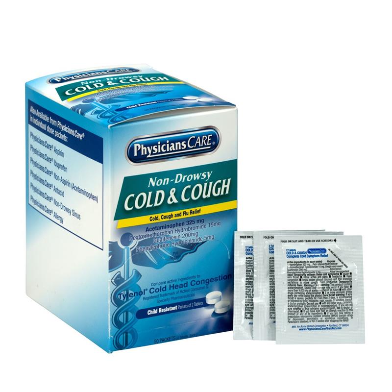 COLD & COUGH CONGESTION 50/2's PER BOX - Medications